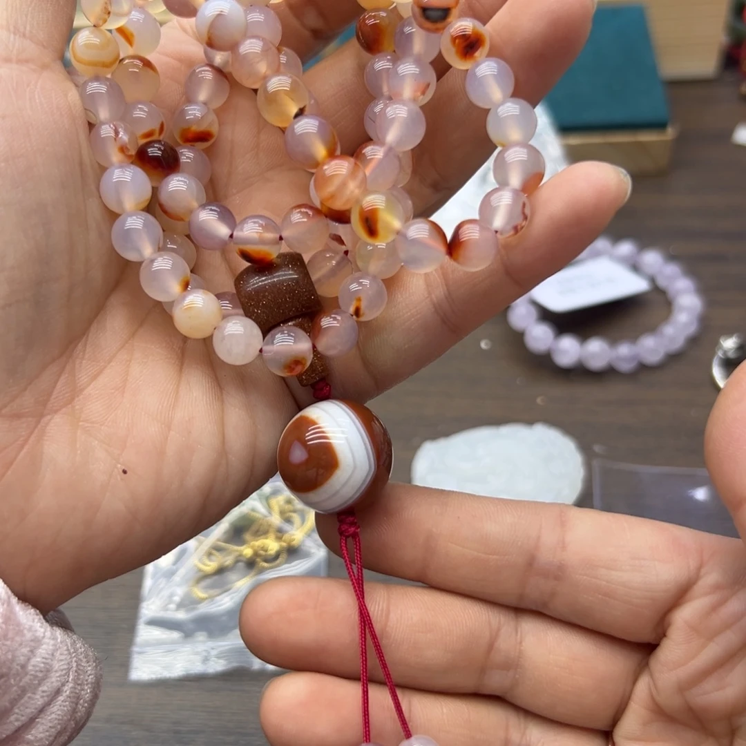 玛瑙/玉髓未镶嵌颈饰1509