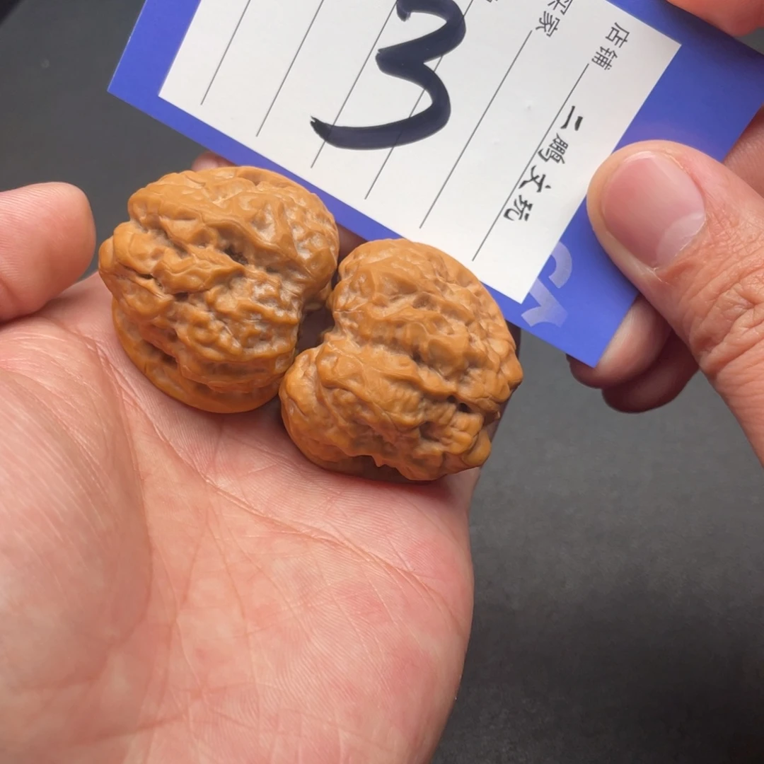 文玩核桃把件蛤蟆头39