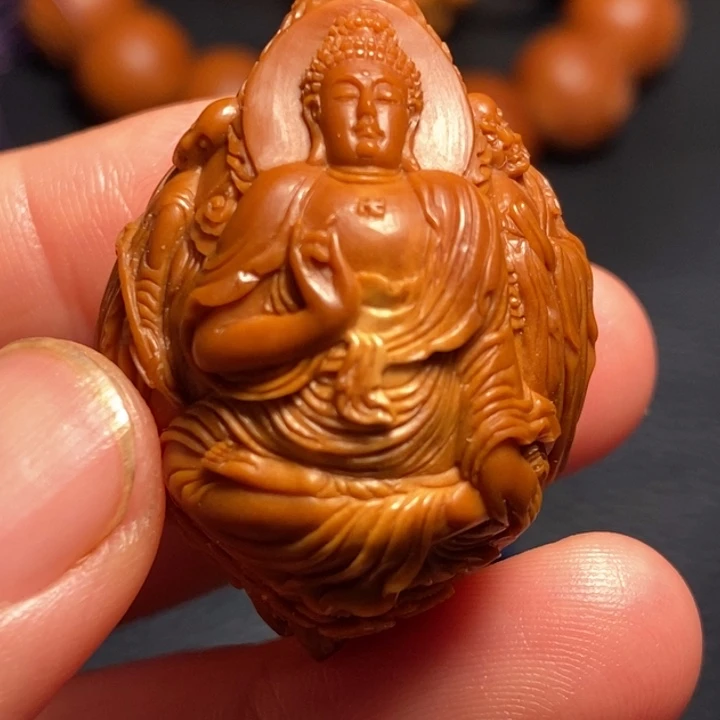 阿***穆橄榄核手串/手链如来单子