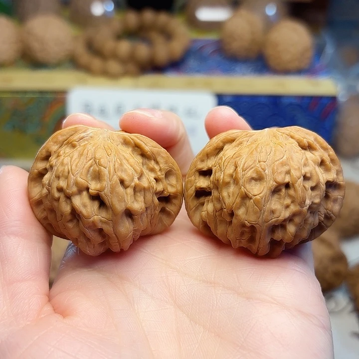 文玩核桃吊坠磨盘42