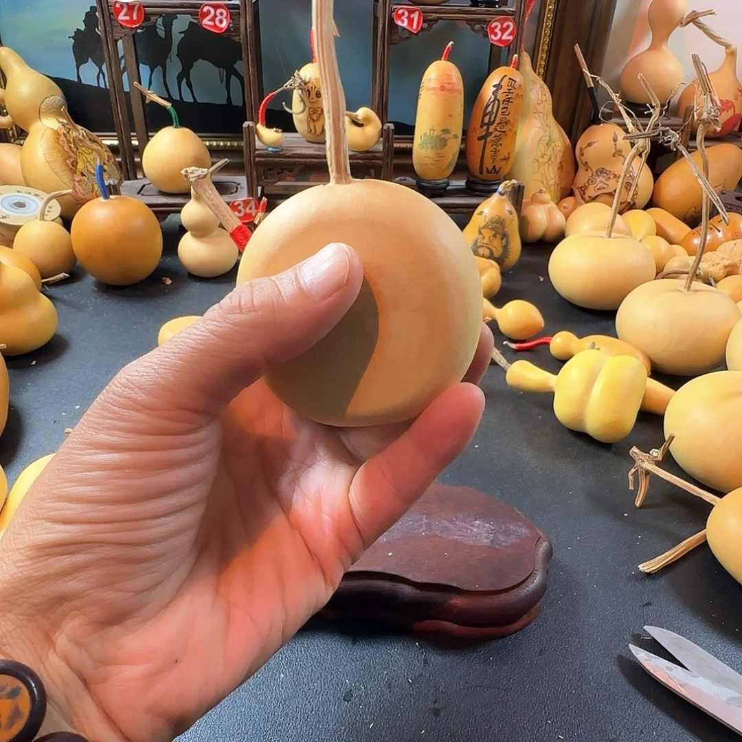 弧***接葫芦文玩手把链接