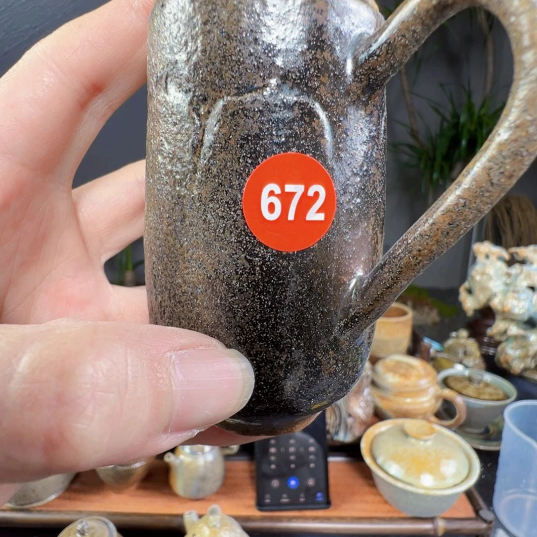 杯青**香672柴烧手捏壶呀呀呀