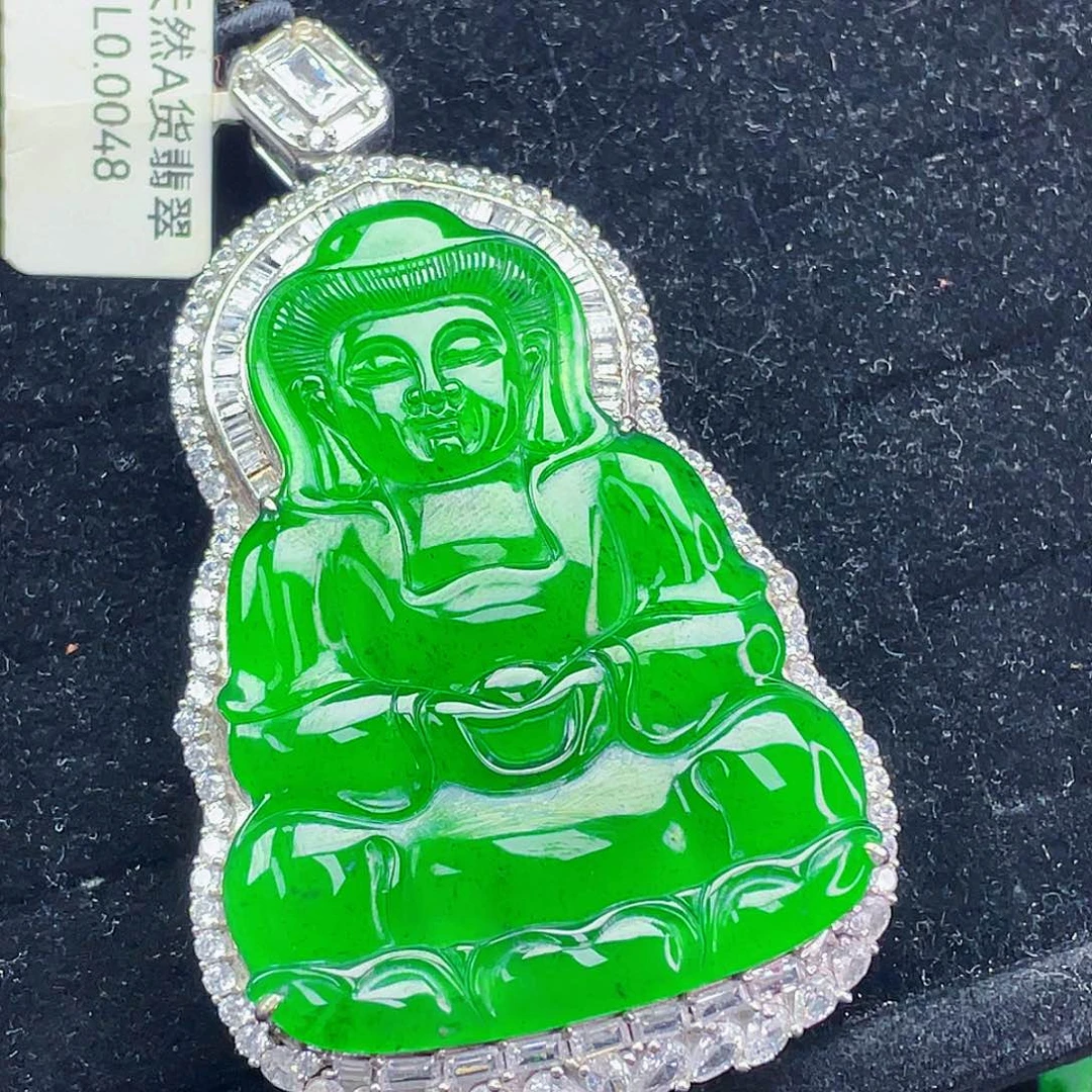 翡翠未镶嵌颈饰13