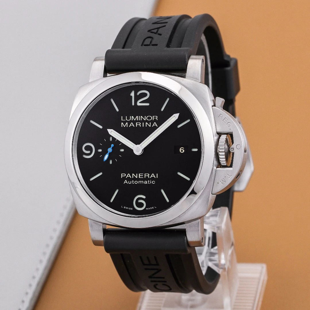 99新 Panerai/沛纳海 自动机械男表庐米诺系列PAM01312
