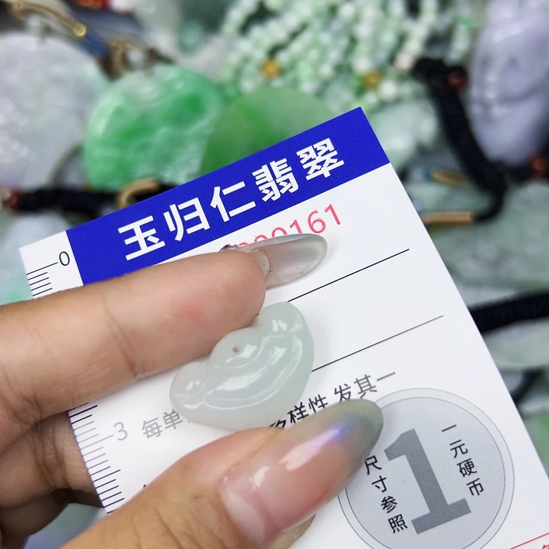 翡翠未镶嵌颈饰11