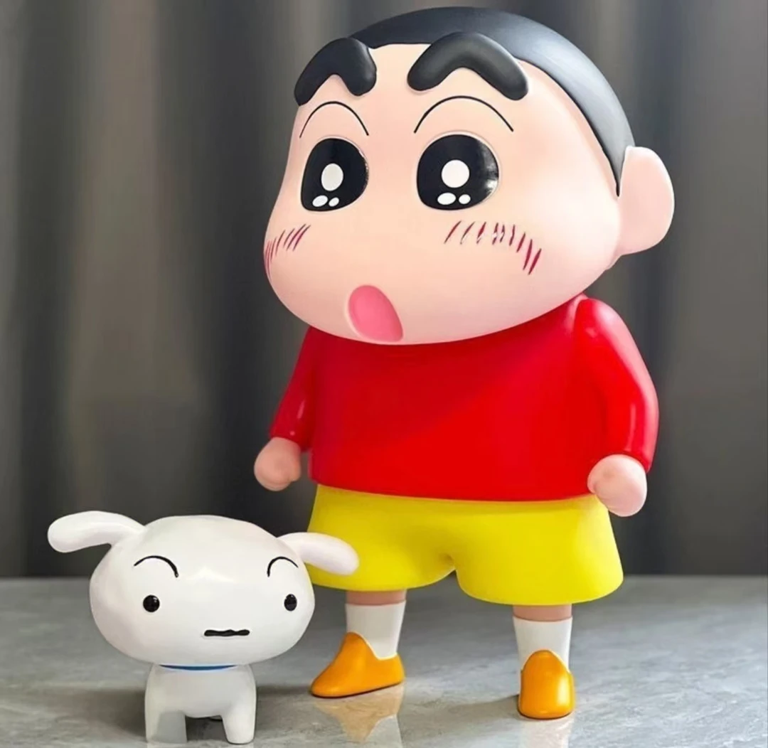 可爱 蜡笔小新 手办摆件 C