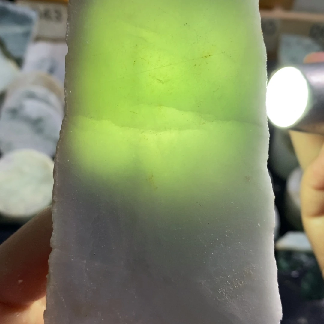 颈饰未镶嵌翡翠天然翡翠