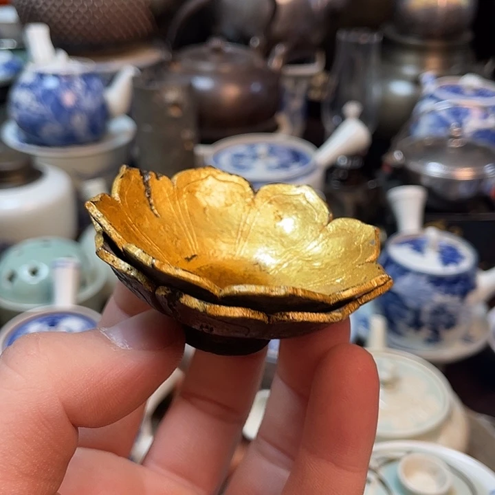 核桃两个球核桃两个球投茶器