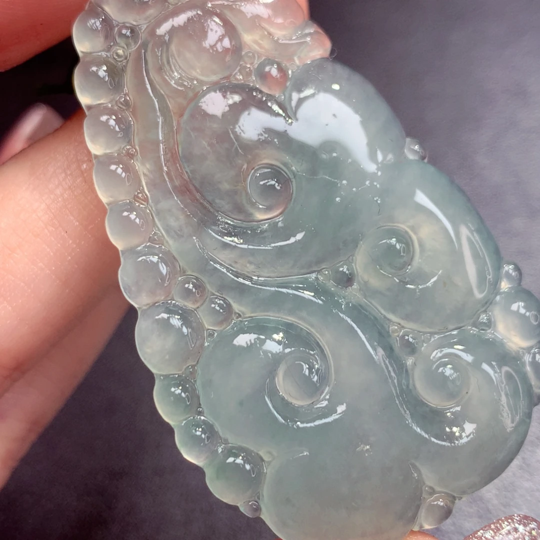 定制翡翠18K金镶嵌翡翠