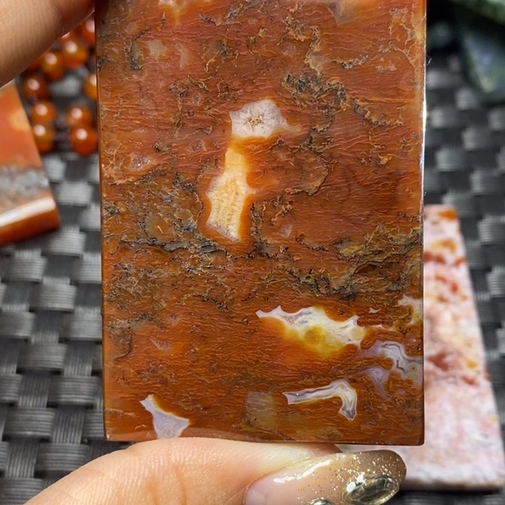 【闪购商品】玛瑙/玉髓颈饰未镶嵌飞*秀
