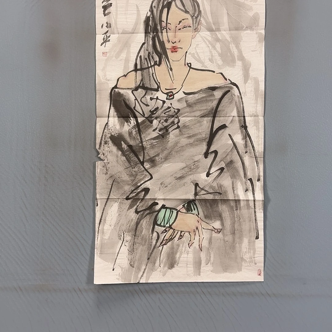 国画670 牡丹仙子好可爱