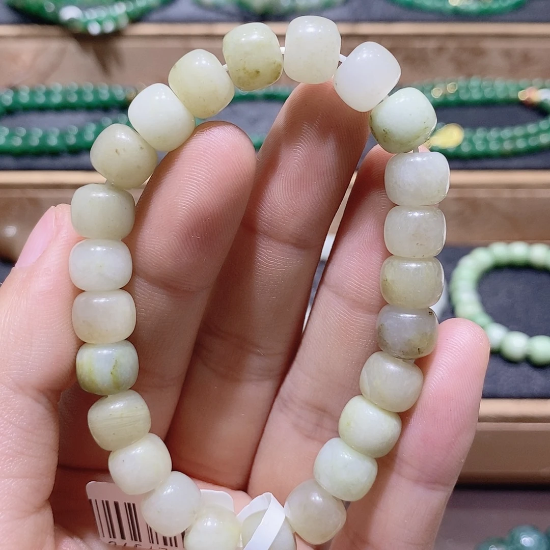 独山玉未镶嵌手串