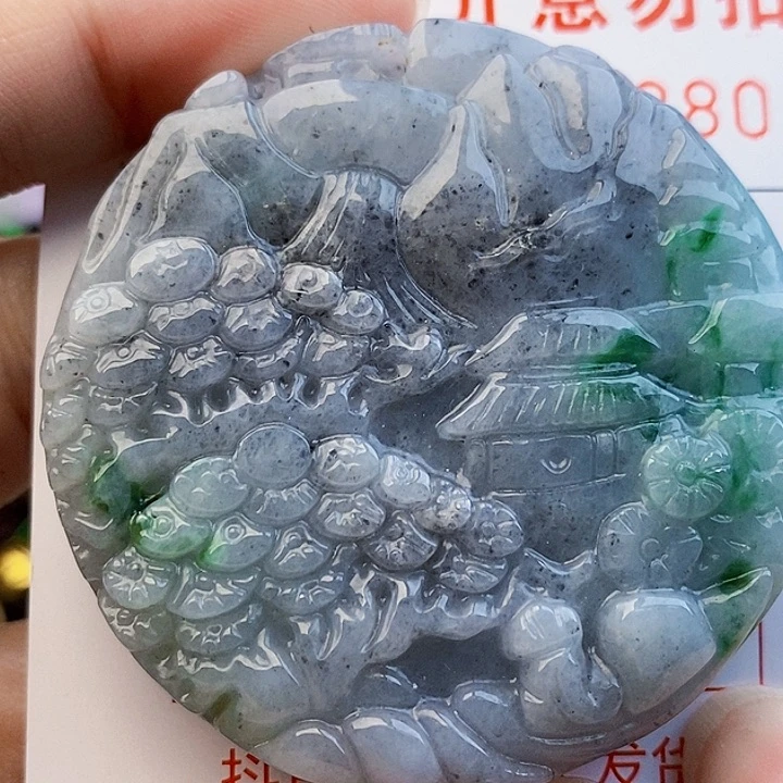吊坠(不含链)未镶嵌翡翠
