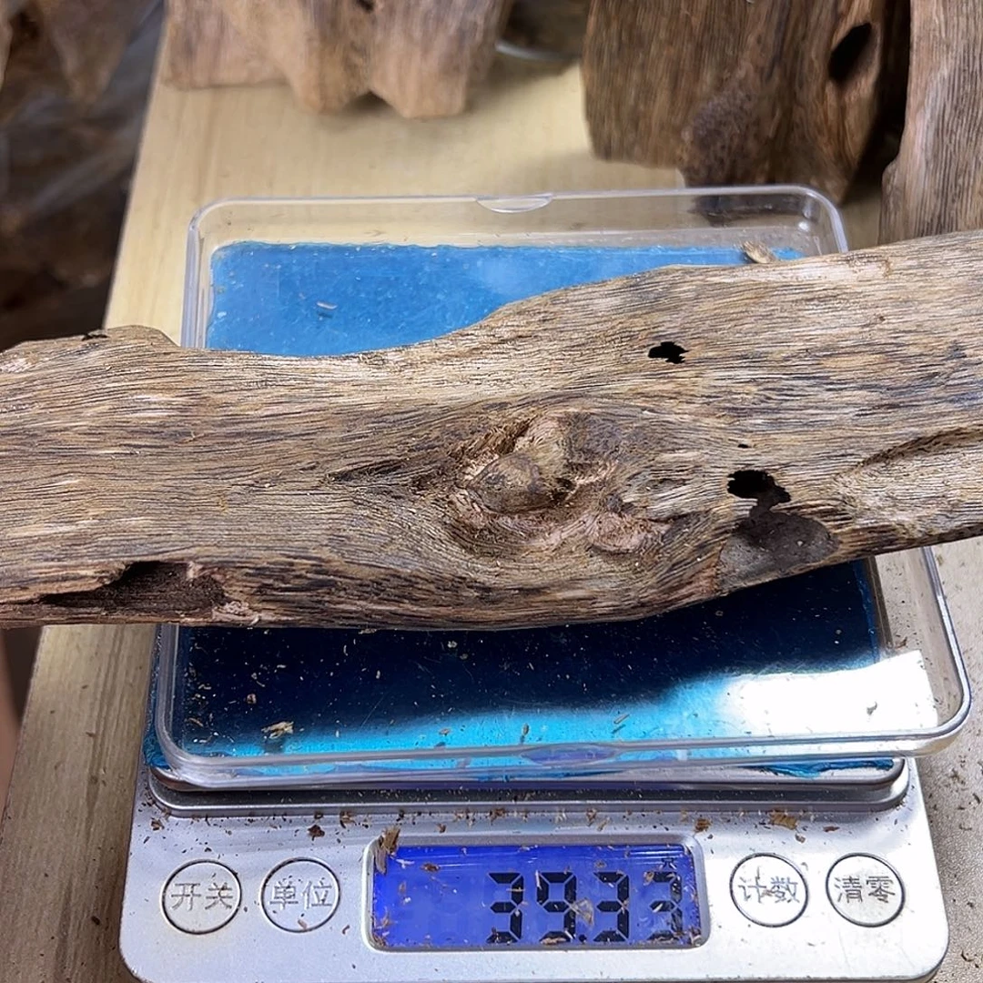 香料绿奇楠虫漏39克乌身