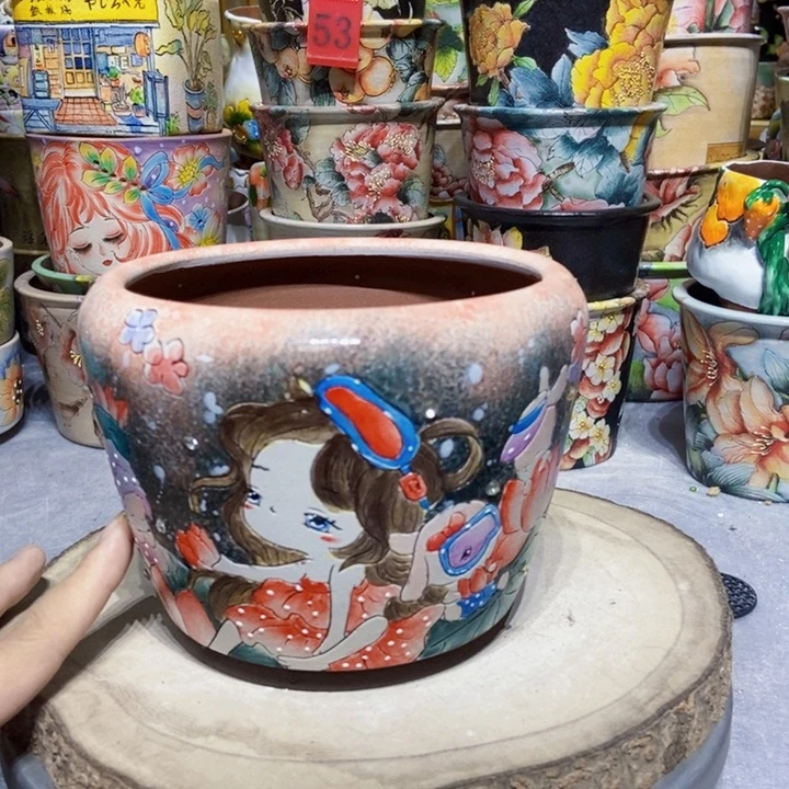 景德镇艺术手绘作品