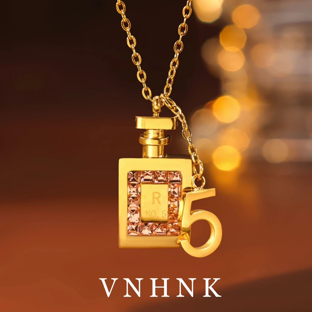 钛钢项链 美可儿    A526   金色(49cm)时尚项链