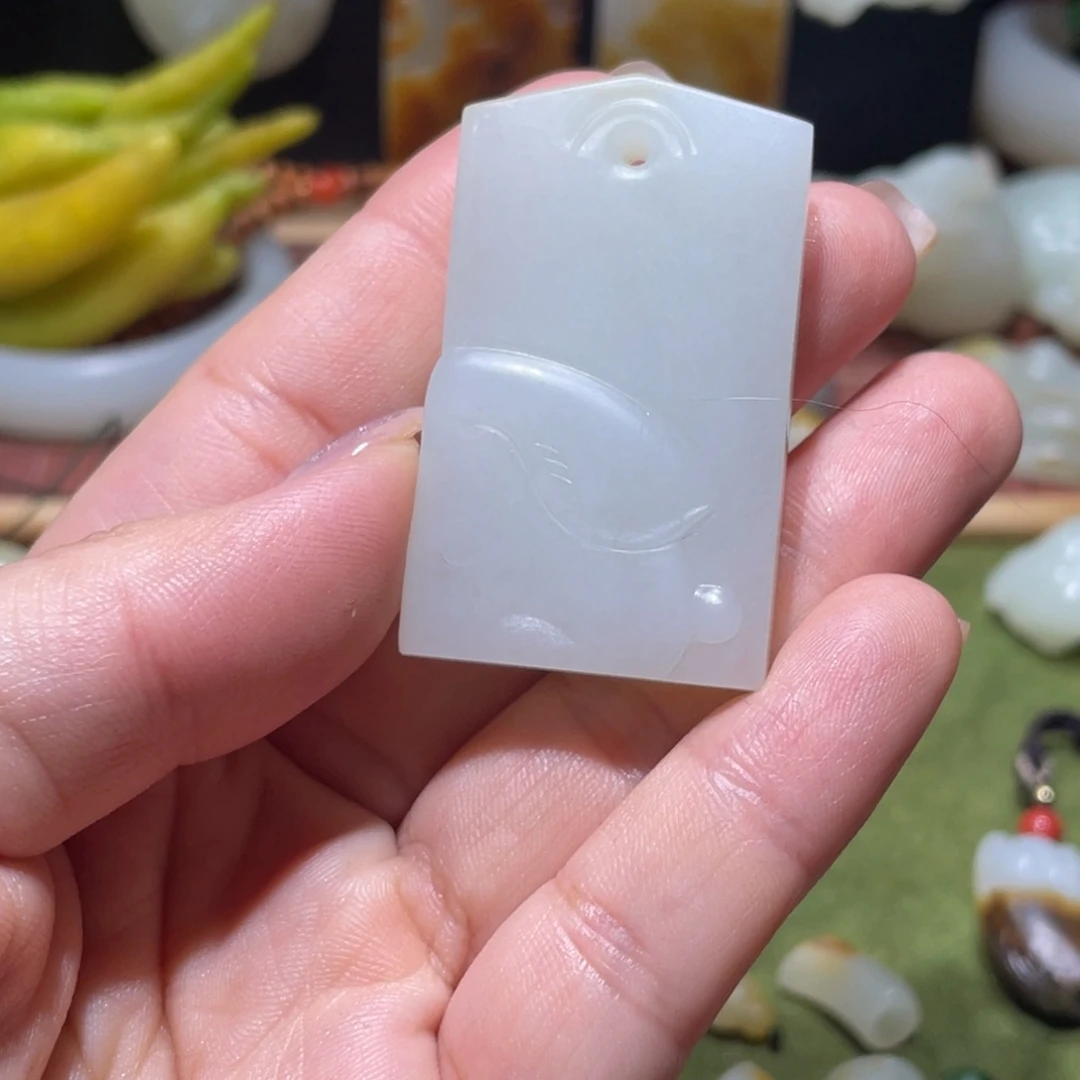 源***宝和田玉（子料）未镶嵌挂件