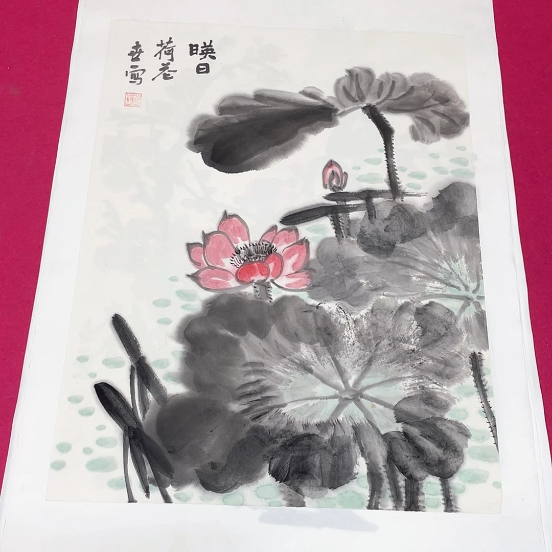 国画1.4平尺国画作品