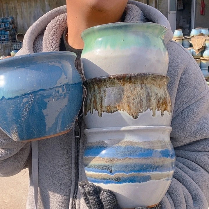 红陶正品高13口15