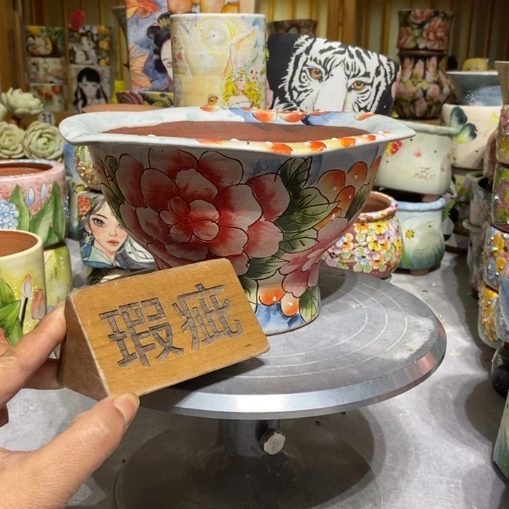 景德镇艺术手绘作品