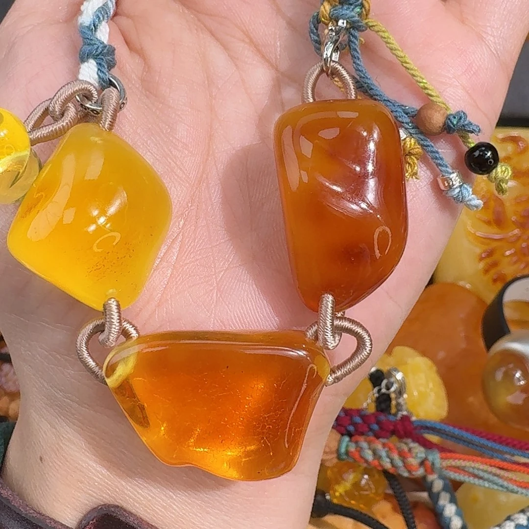 琥珀未镶嵌裸石你