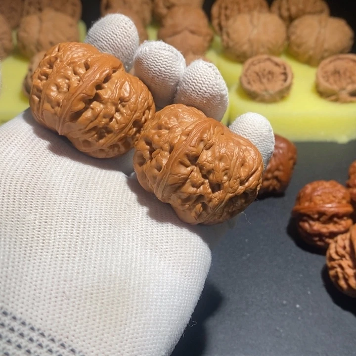 没***脑把件文玩核桃平谷元宝