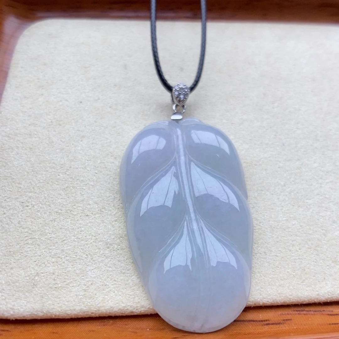 翡翠银S925镶嵌颈饰吊坠62