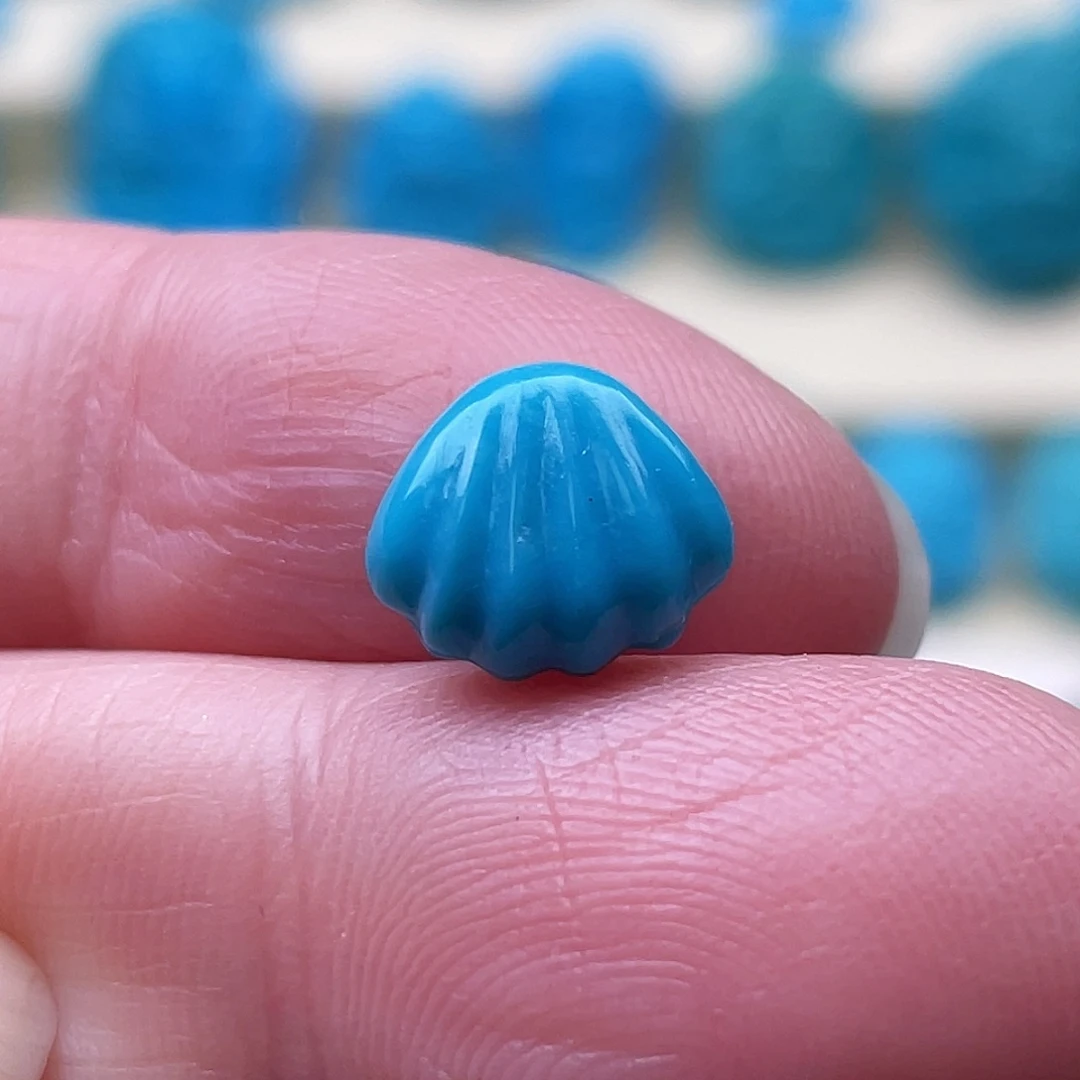 绿松石未镶嵌珠宝奇石卡9-8