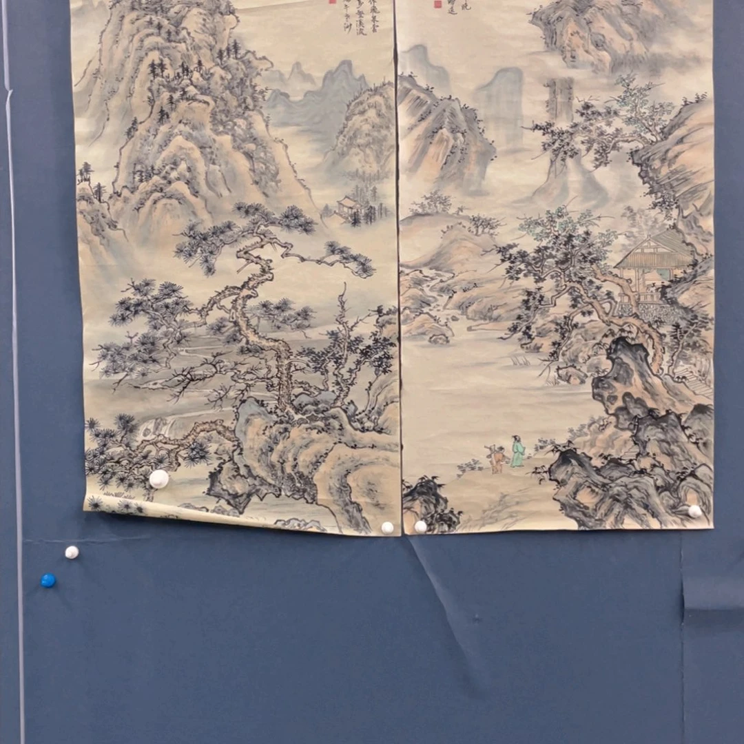 国画用****8三尺作品山水111111