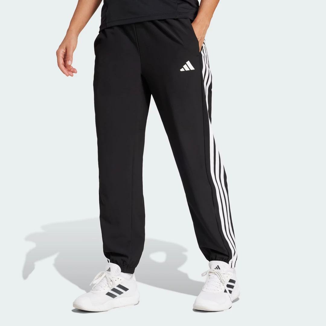 adidas/阿迪达斯【商场同款】夏日户外女子梭织束脚运动长裤JI8313