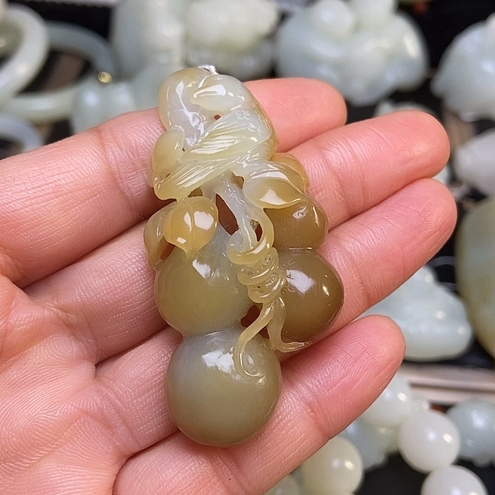 吊坠(不含链)未镶嵌和田玉