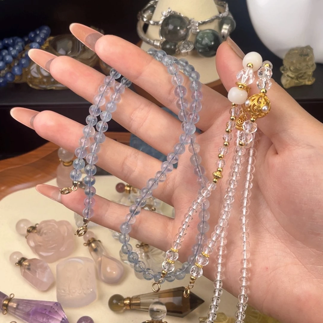 未镶嵌颈饰水晶石*儿天然水晶吊坠305