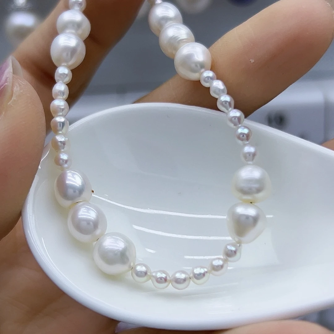 未镶嵌耳钉淡水珍珠