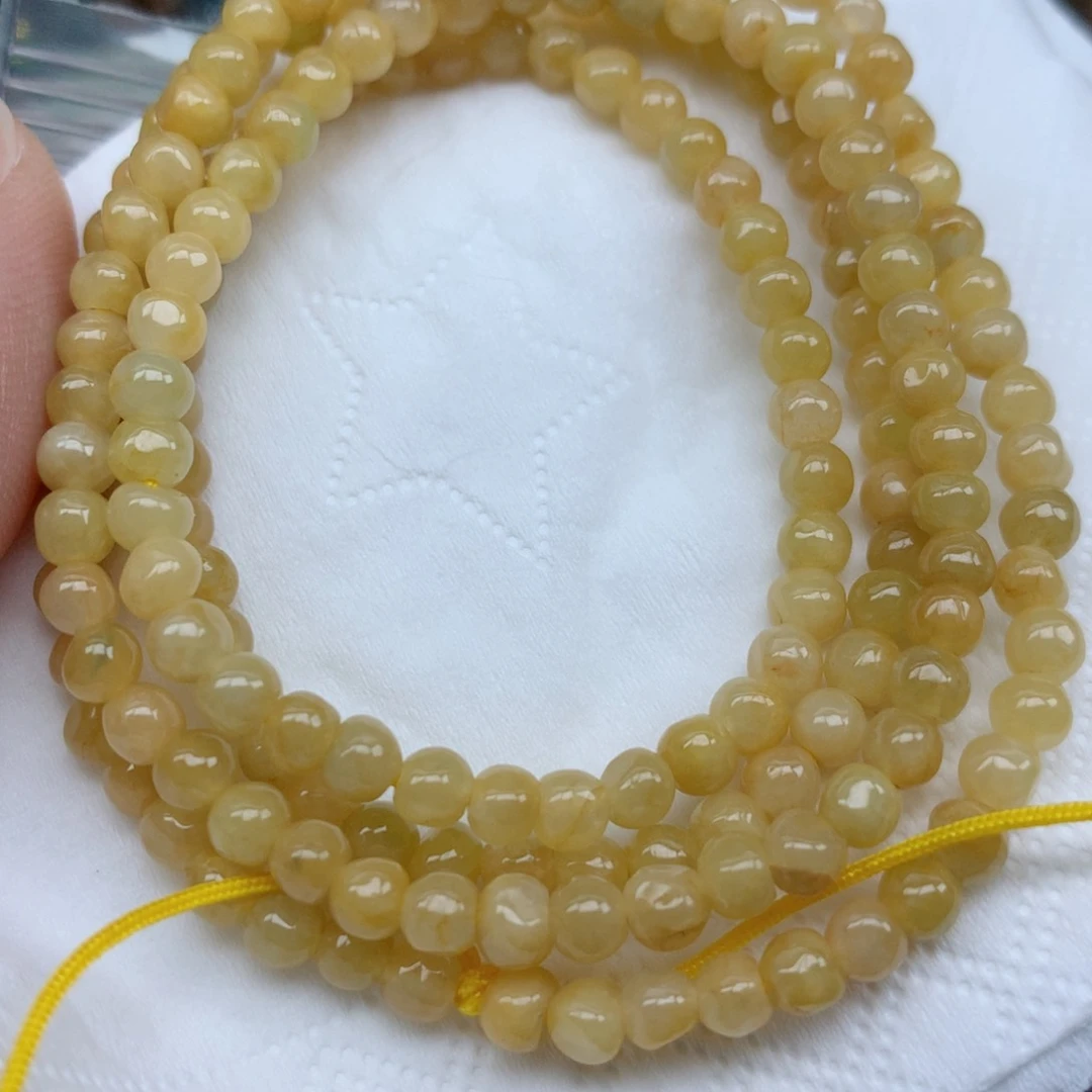 颈饰足银镶嵌翡翠