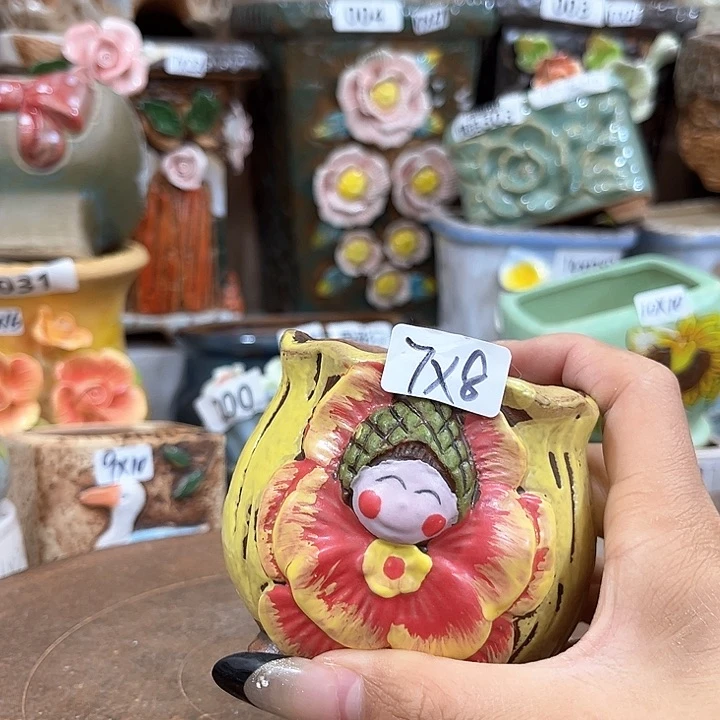 红陶粗陶花盆粗陶花盆