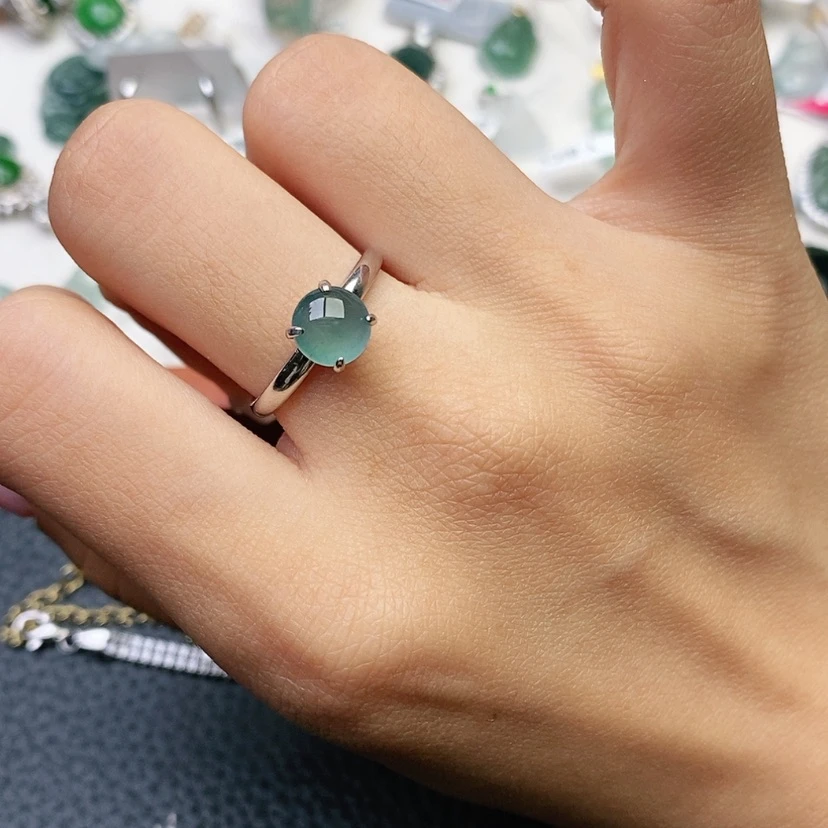 【闪购商品】翡翠戒指未镶嵌天然翡翠戒指