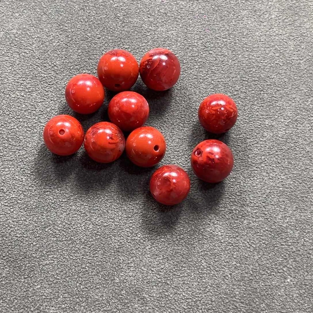南红玛瑙珠子未镶嵌米****龟