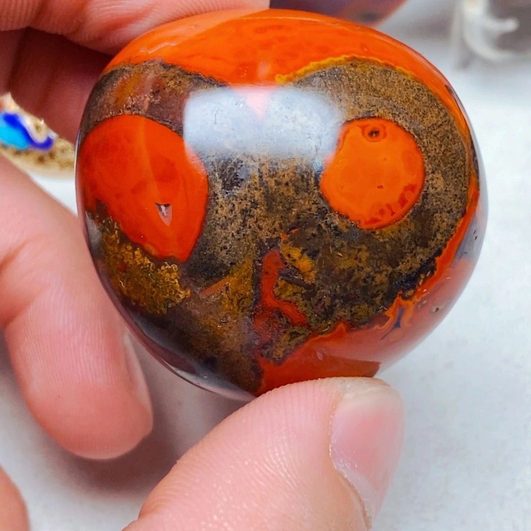 北***豚玛瑙/玉髓未镶嵌颈饰