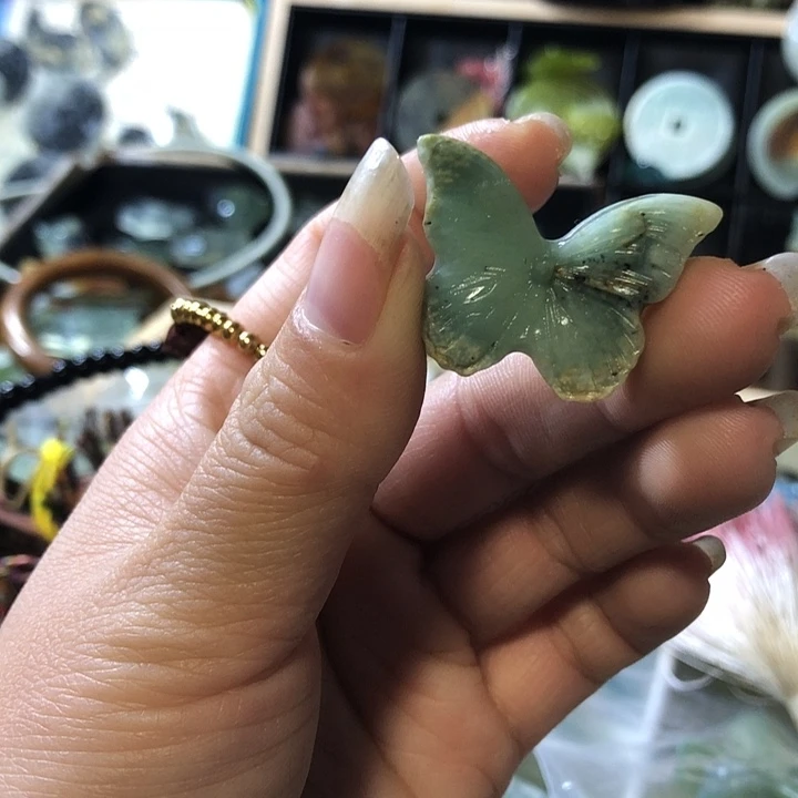 岫玉未镶嵌岫玉挂件