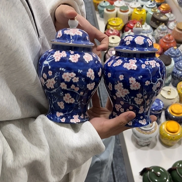 茶叶罐陶瓷家用储物罐瑕疵品介意勿拍