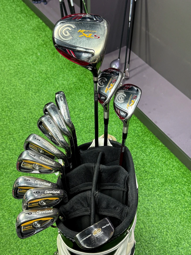 克利夫兰高尔夫球男士套杆 3木8铁1推 碳素杆身R硬度 容错率高