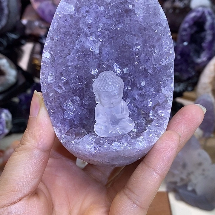 大型摆件（非配饰）紫晶未镶嵌