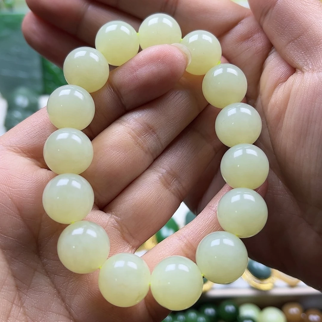 和田玉手串未镶嵌