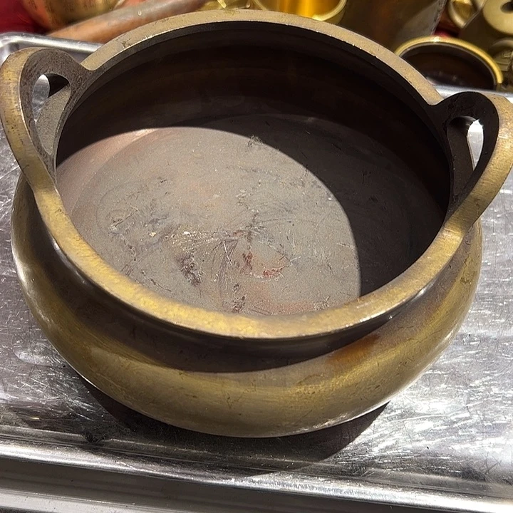 青*微瑕疵黄铜摆件工艺品