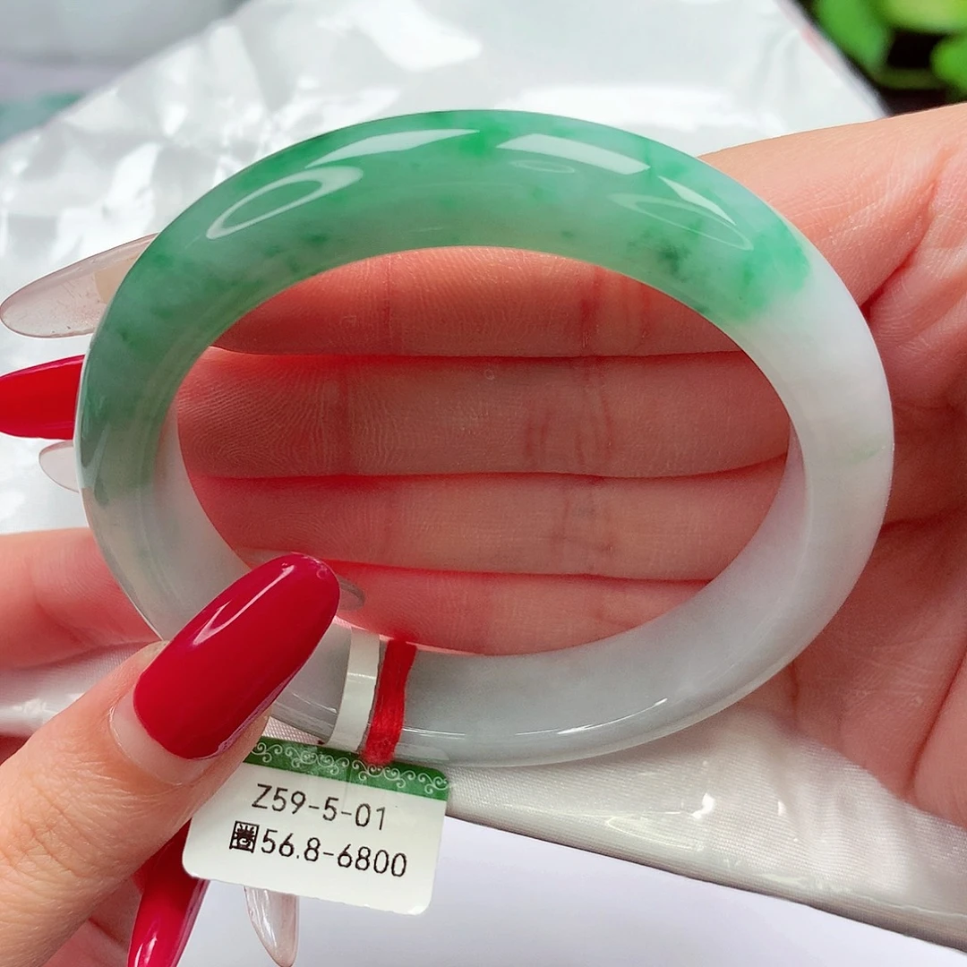 未镶嵌手镯翡翠缅甸天然a货翡翠手镯