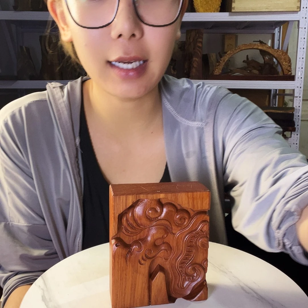 紫檀木类端景台七*半