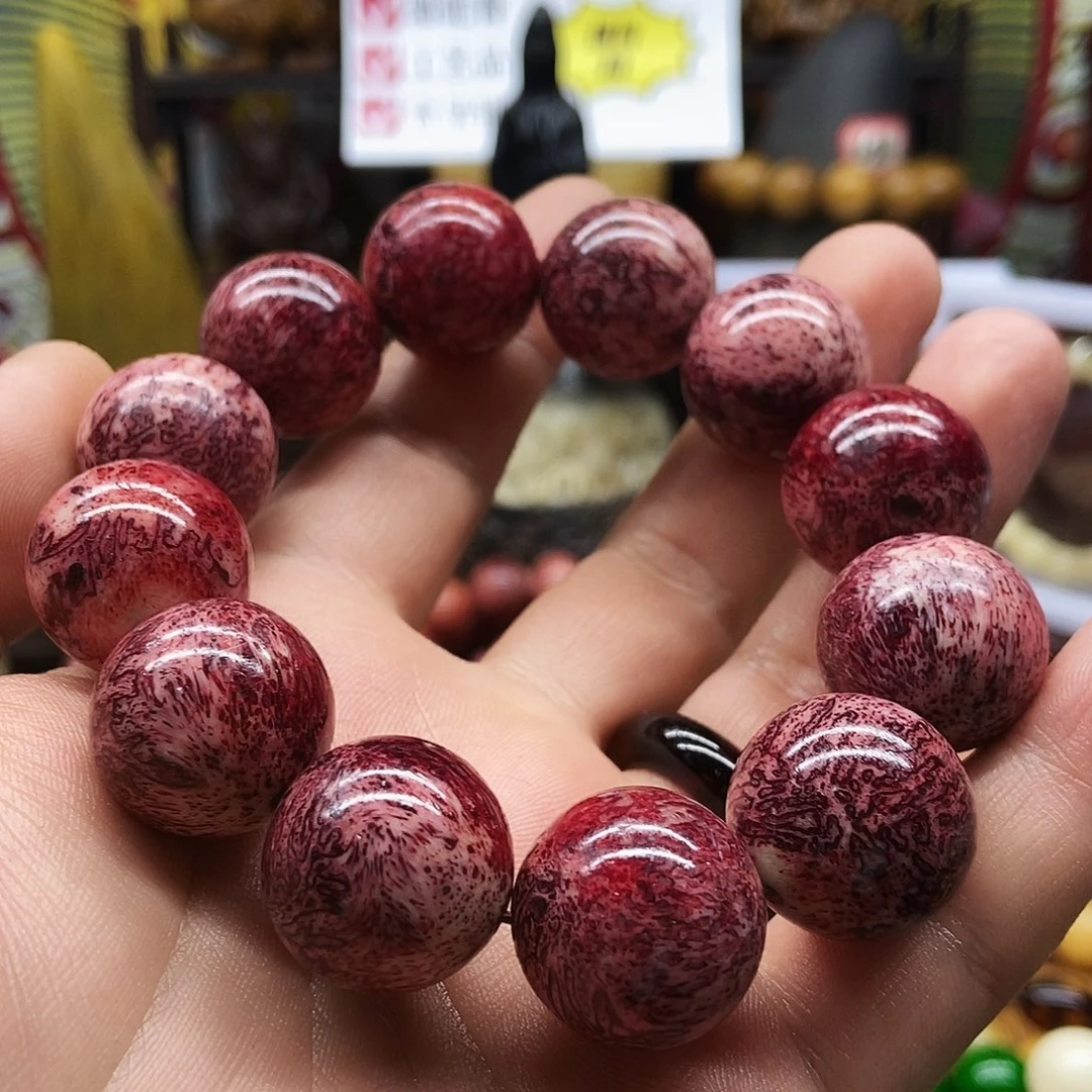 吉***天吊坠驼骨手串手链