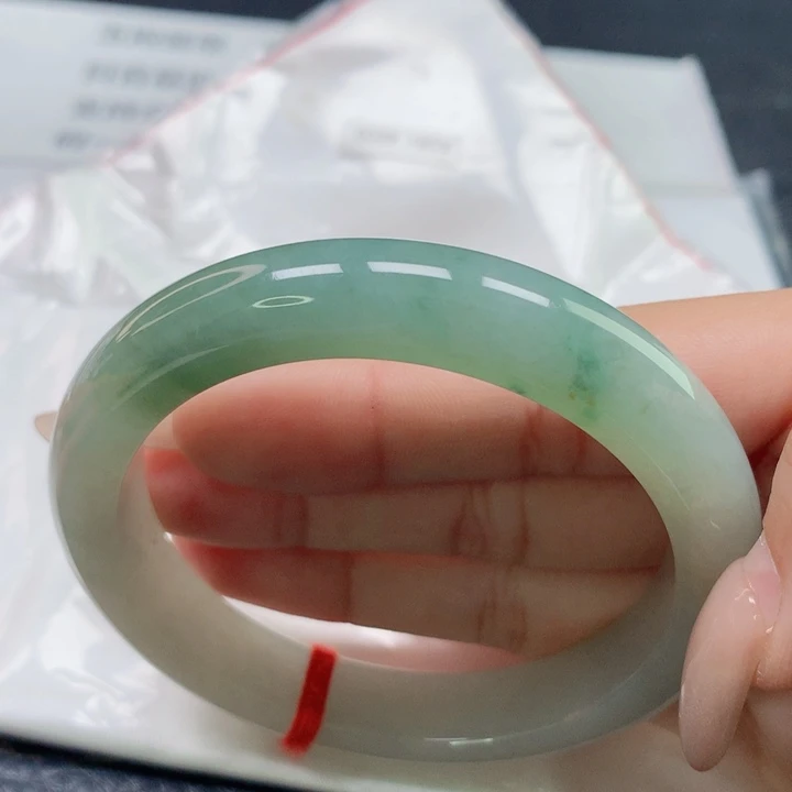翡翠未镶嵌手镯5859