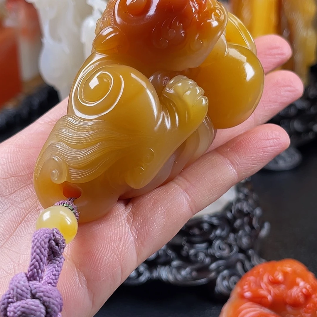 文***子寿山石寿山石雕刻