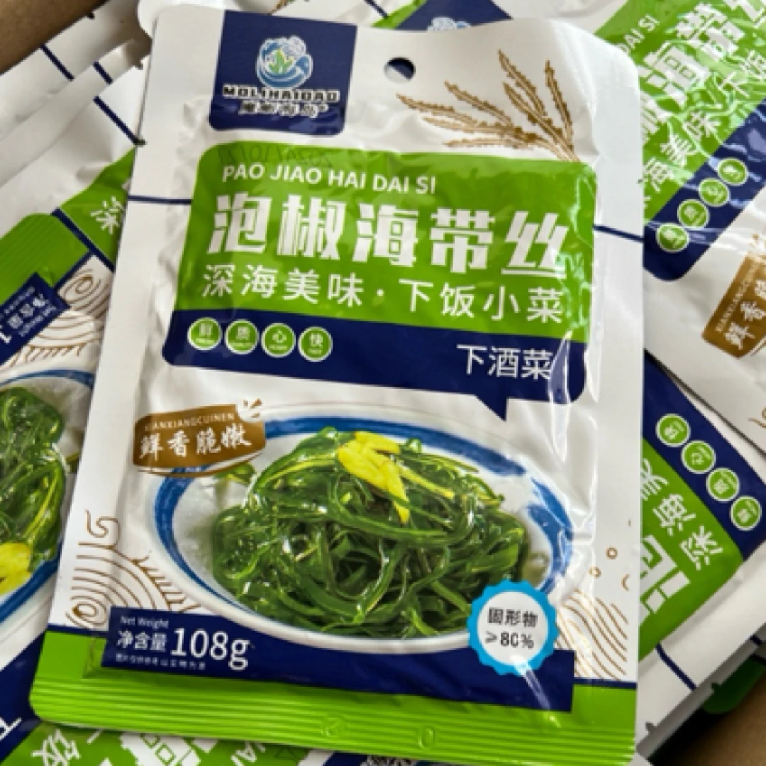 泡椒海带丝108g下饭菜
